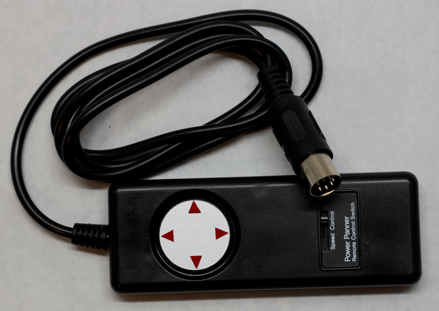 Photo of Bescor MP101 motorized pan head remote-control.